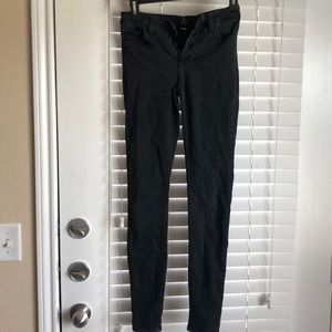 JUST BLACK HIGH WAISTED SKINNY JEANS